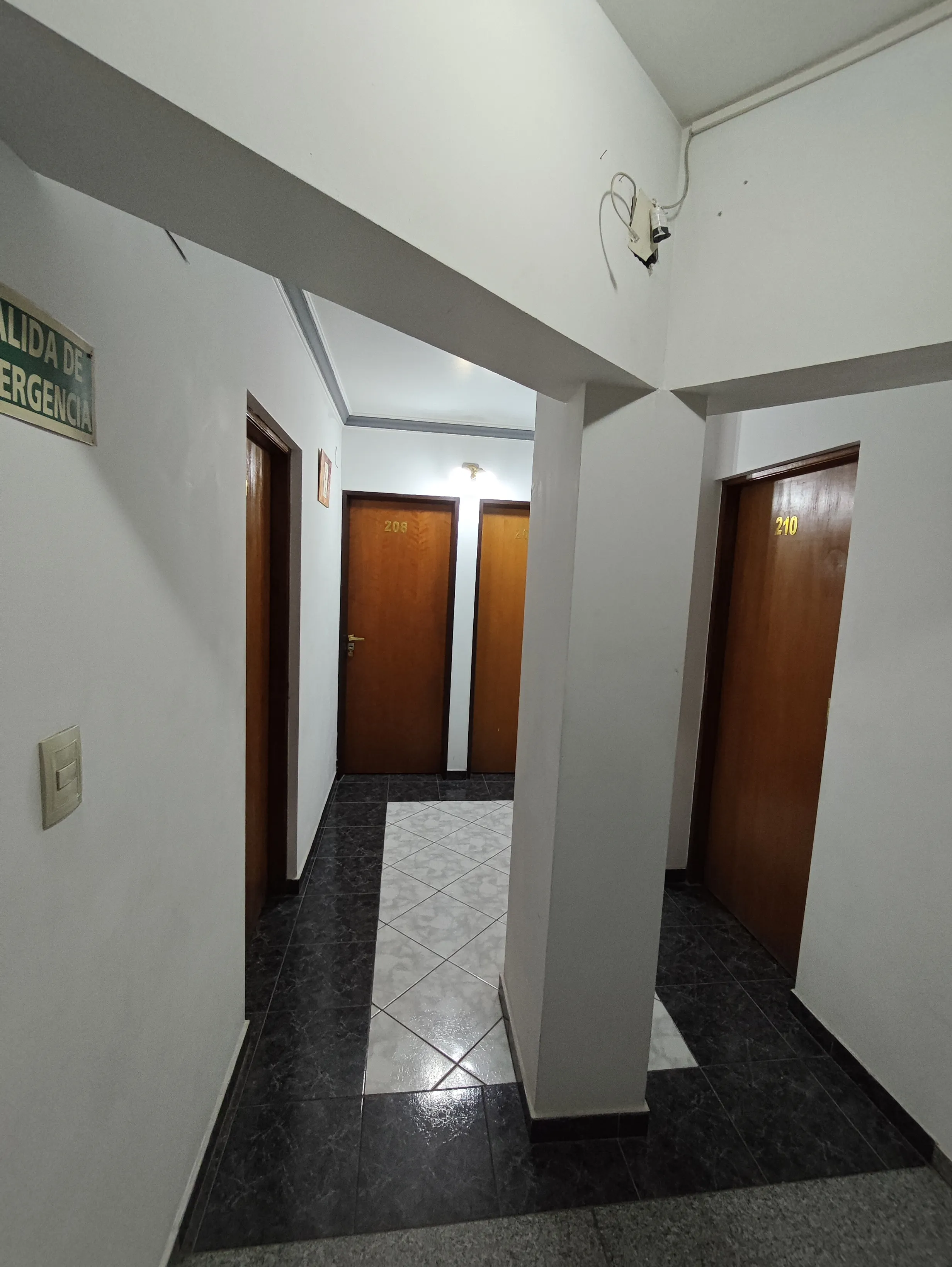 Pasillo habitaciones